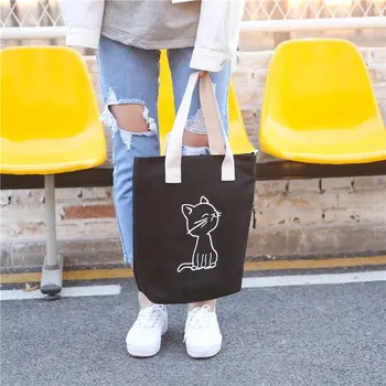 

Quality street sports bag for mobile carrying Canvas Handmade Cotton Women Shoulder bags simple bags