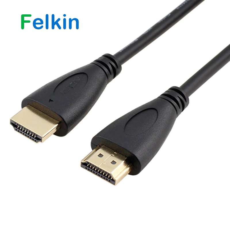 Felkin HDMI Cable HDMI to HDMI Cable HDMI 1.4 3D 1080P Cable for HDTV LCD Laptop PS3 PS4 Projector Computer Cable 0.5m 1m 1.5m