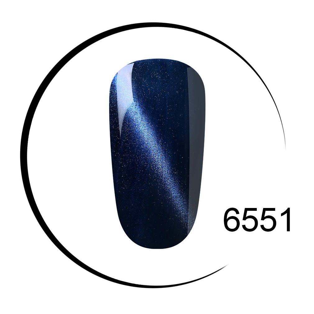 6551 Elite99 серия лак для ногтей 7 мл кошачий глаз гель УФ-лак для ногтей Клей маникюрный лак Декоративный Лак для ногтей инструмент гель лак - Цвет: 6551