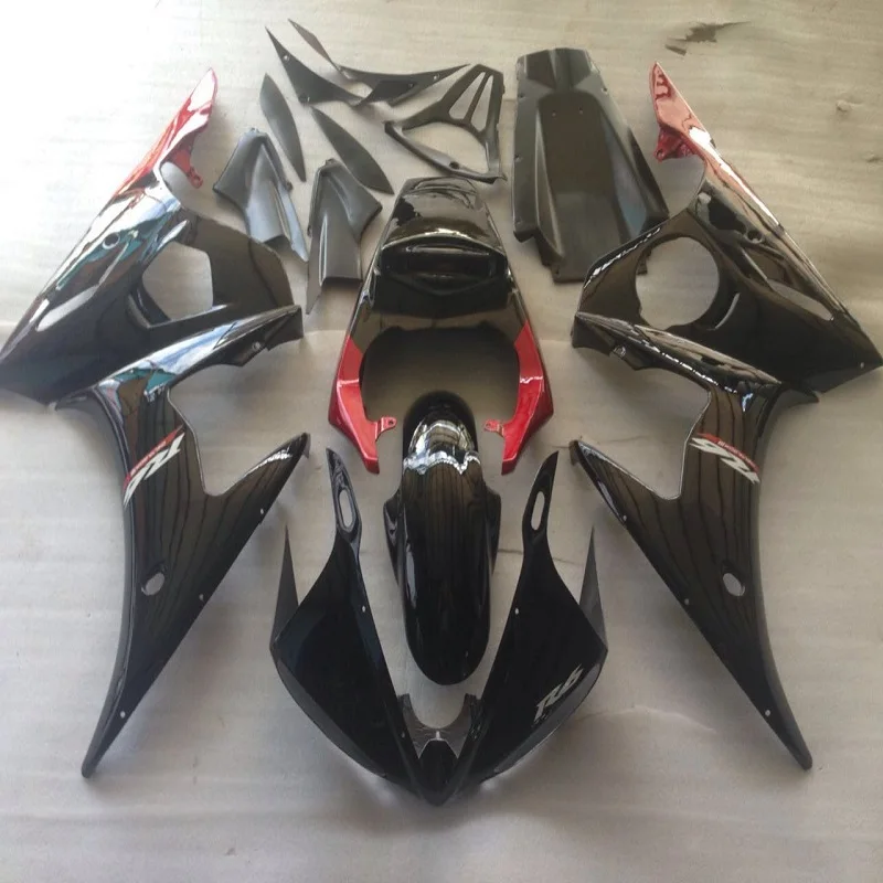 Fei-Matte red flames Body kit для YAMAHA R6 Обтекатели 2003 2004 2005 YZF r6 обтекатель 03 04 05 наборы |