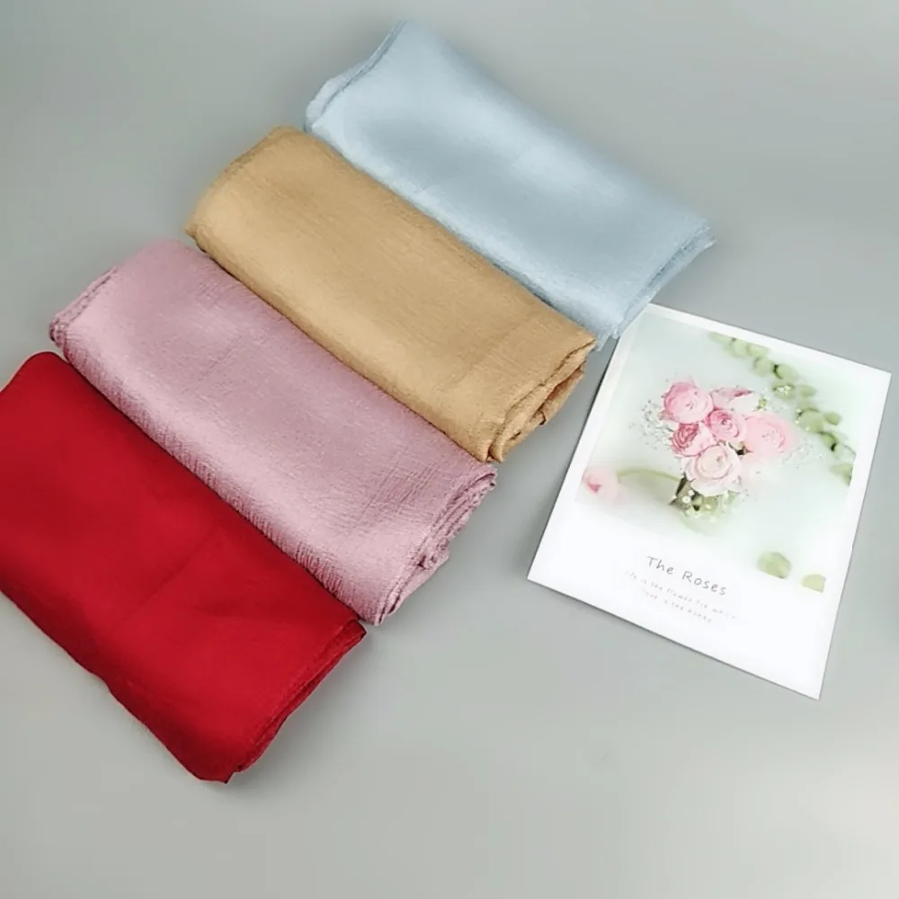 D7 высокое качество shinmy shimmer Хиджаб Женский шаль на голову длинный шарф шарфы можно выбрать цвета