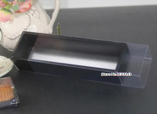 23x6x5cmClear ПВХ коробки для печенья. Торт упаковка подарочная коробка конфеты/Печенье/Кекс упаковочная коробка white500pcs/лот