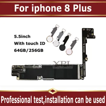 

Factory unlocked Logic board for iphone 8 Plus Motherboard with / without Touch ID,clean iCloud for iphone 8P Mainboard,IOS Plat