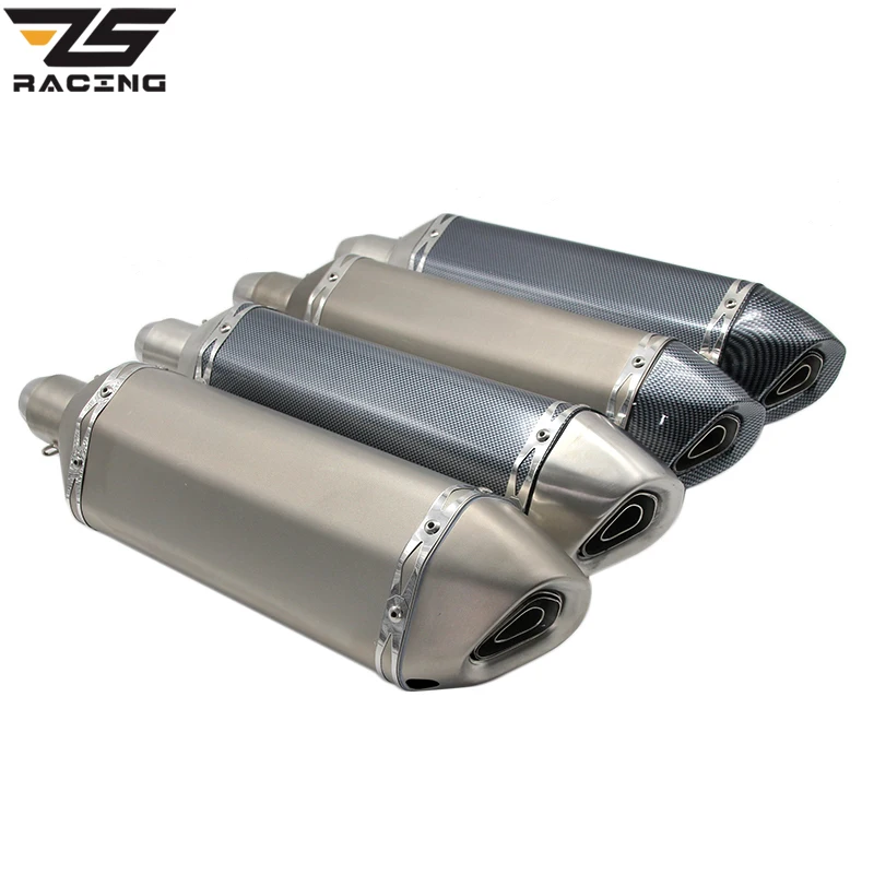 Zs-гоночный модифицированный большой размер мотокросса Yoshimura Akrapovic мотоцикл глушитель выхлопа трубы с DB Killer Z750 TMAX DUKE CB400 CBR