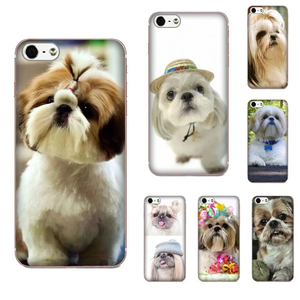 

Soft Design For Sony Xperia Z Z1 Z2 Z3 Z4 Z5 compact Mini M2 M4 M5 T3 E3 E5 XA XA1 XZ Premium Shih Tzu Shitzu Dog Puppy Puppies