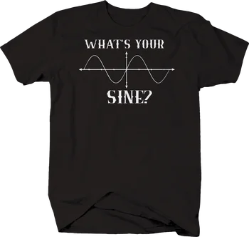 

What's Your Sine Sign Math Science Nerd Joke T-Shirt Mens