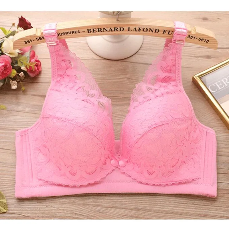 Breastfeeding Maternity Nursing Bras Lace Cotton Sleep Bra For Pregnant Women Pregnancy