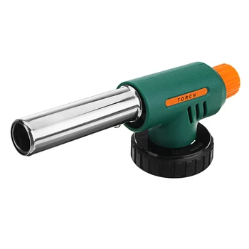 

Gas Torch Flamethrower Butane Burner Auto Ignition Camping Welding Outdoor Travel BBQ Flame Gun