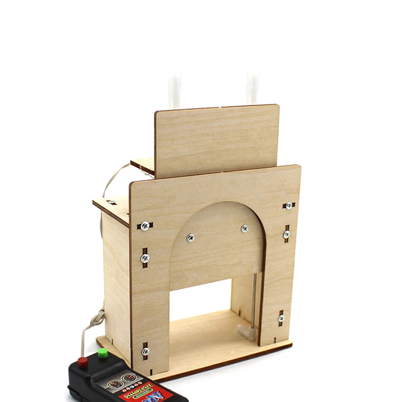 

Wooden Lifting Door No.1 DIY Primary and Secondary School Technology Small Production Maker Education Kit Handmade Material Pack