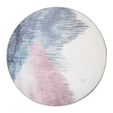 Европейский декоративный ковер исследование компьютерный стол и стул круглый Коврик Гостиная журнальный столик спальня прикроватный дом