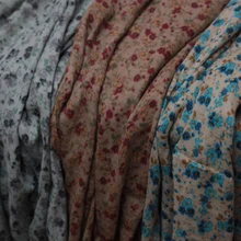 Изготовленная на заказ Hu ткань/хлопчатобумажная ткань/мягкий сломанный цветок Двойная Ткань/Женская девочка сломанный цветок/29 юаней/метр