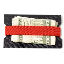 Настоящее углеродного Волокно зажим для денег из натуральной качество high end Роскошный кошелек открывалка для бутылок Slim Light мини кошелек 1 шт. пластины