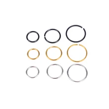 Хирургические стальные серьги для губ Stu 0,8 мм хряща пирсинг шпилька тонкий маленький нос кольцо обруч простой дизайн