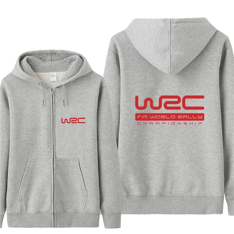 Осень WRC Логотип Толстовка толстовки для мужчин тонкий пуловер флисовая куртка унисекс человек WRC толстовки - Цвет: as picture