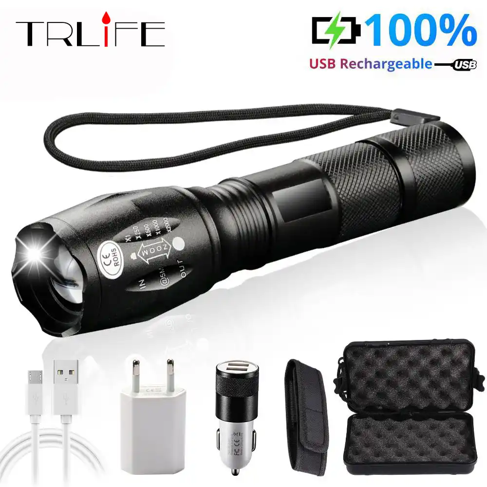 , 200 lm Linterna con cinta para cabeza, Negro, Rojo, IPX4, LED, 1 l/ámpara Zweibr/üder H6 s Linterna