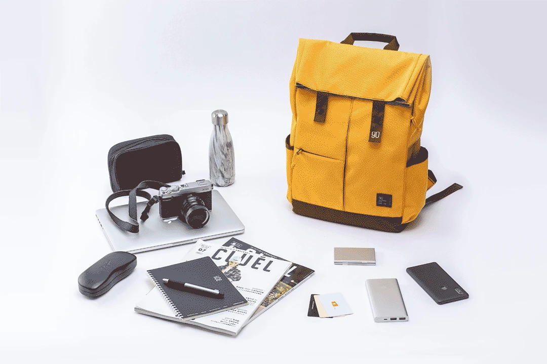  90Fun 13L College Backpack 15.6 Inch Laptop Backpack Leisure Waterproof Shoulder School Bag Large C - 33038441198