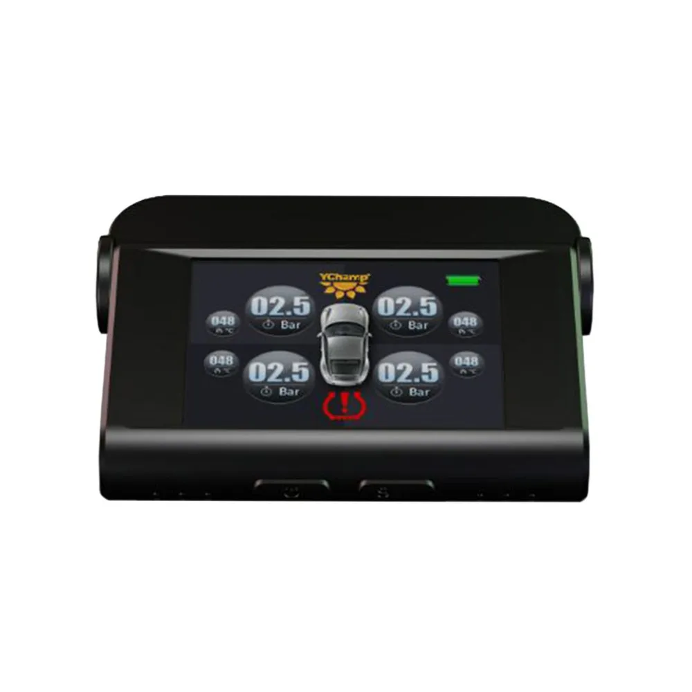

Universal Car 2.4" LCD TPMS Tire Pressure Alarm LT-368 Solar Power Pressure Monitoring System TPMS Gauge Diagnostic Tool