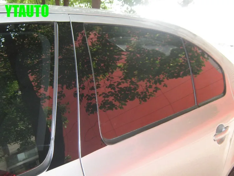 Авто средняя оконная облицовка для skoda Octavia 6 шт./компл. BC аксессуары украшения
