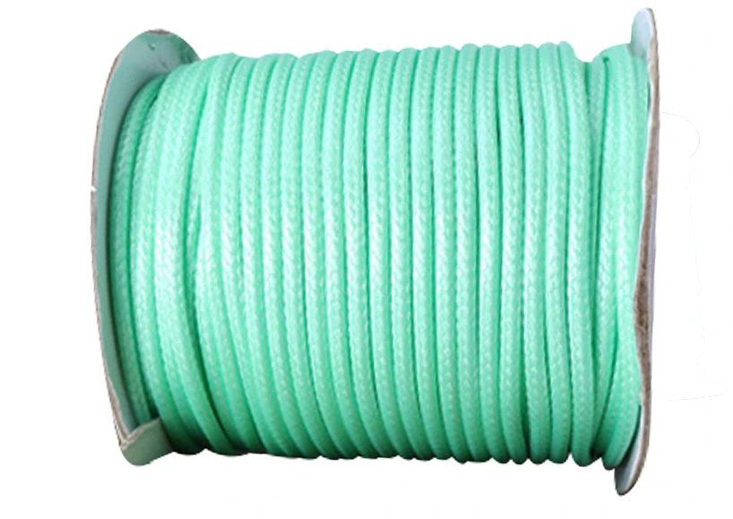 

3.5mm Waxed Rope Thread+Lt Green Korea Polyester Wax Cord +Jewelry Accessories Hats Bracelet Necklace Wire String+50yards/roll