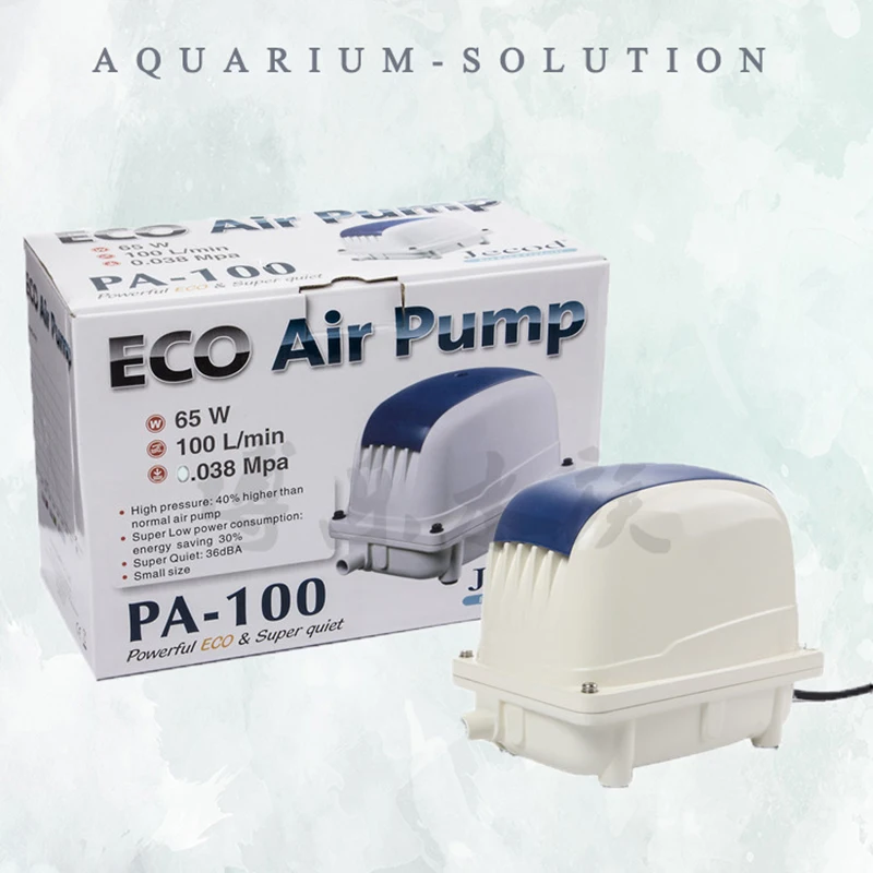 

100LPM JECOD/JEBAO PA-100 ECO Air Pump Large Pressure Pond Air Compressor for Koi Fish Septic Tank Hydroponic Low Noise Aerator