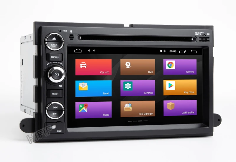 Discount HD 1024*600 Android9.0 Car DVD GPS Player for Ford F150 EXPEDITION,EDGE,FUSION,EXPLORER WIFI 4G Bluetooth Radio Stereo 4G RAM SD 6