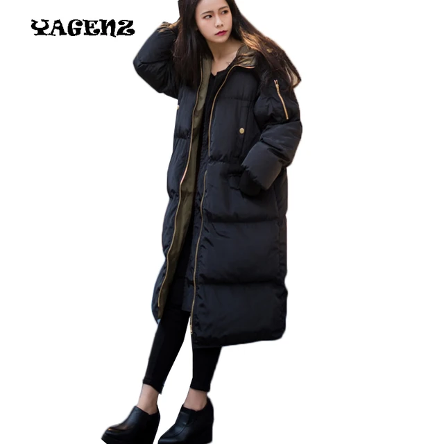 winter coat plus size 3XL black female padded jacket hooded Oversize cotton down jackets bayan
