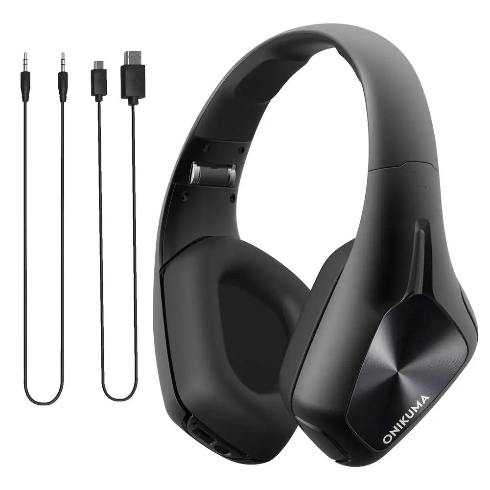 

ONIKUMA B1 New Bluetooth V4.1 Headphones Wireless Foldable Gaming Headset with Mic
