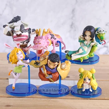 

One Piece Luffy Momosuke Boa Hancock Momo Aid Wakore Issho Carrot Action Figure WCF 10 Toys For Children Figurals Zodiac Gift