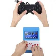 Игровая консоль 4,3 дюймов ретро мини аркадная ностальгическая старомодная мини ручная игровая машина синий