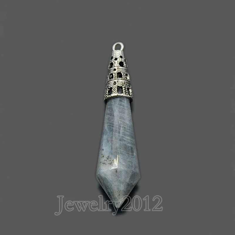 002-9a Labradorite on Bronzite Silver