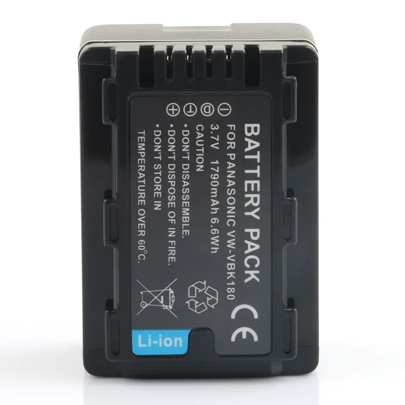 Günstige LANFULANG VW VBK180 Batterie Und ladegerät für Panasonic HC V700 SDR S70 VW VBL090 VW VBK360 HC V10