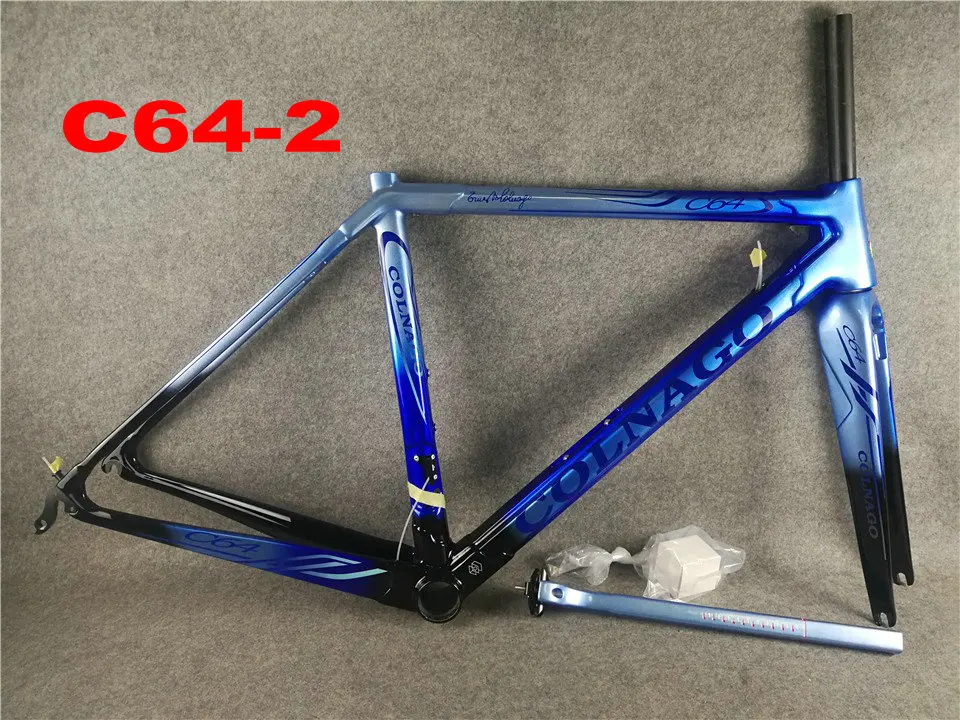Perfect 20 color 2019 Colnago C64 frame carbon frameset road bike Frame carbon bicycle black Gold frameset 4 Perfect 20 color 2019 Colnago C64 frame carbon frameset road bike Frame carbon bicycle black Gold frameset 4