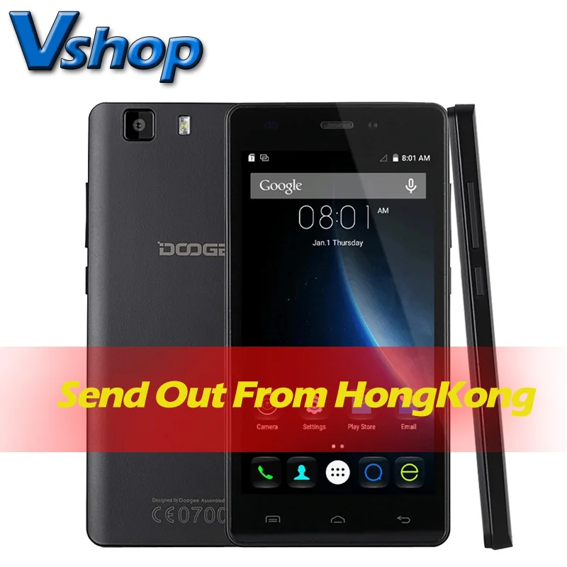 DOOGEE X5 Pro 4G Mobile Phone Android 5 1 2GB RAM 16GB ROM MT6735 Quad Core