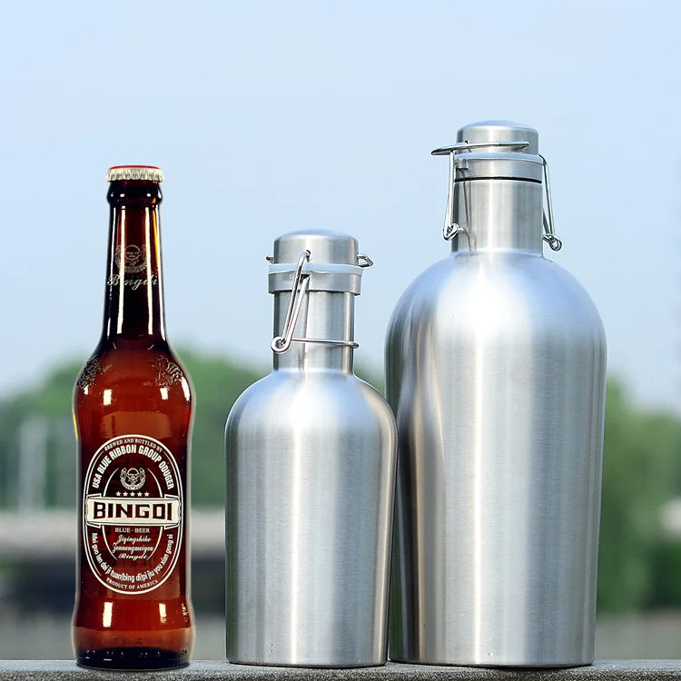 

304 stainless steel beer bottle home brewery for wine vin bier moonshine homebrew tool brewing accessories