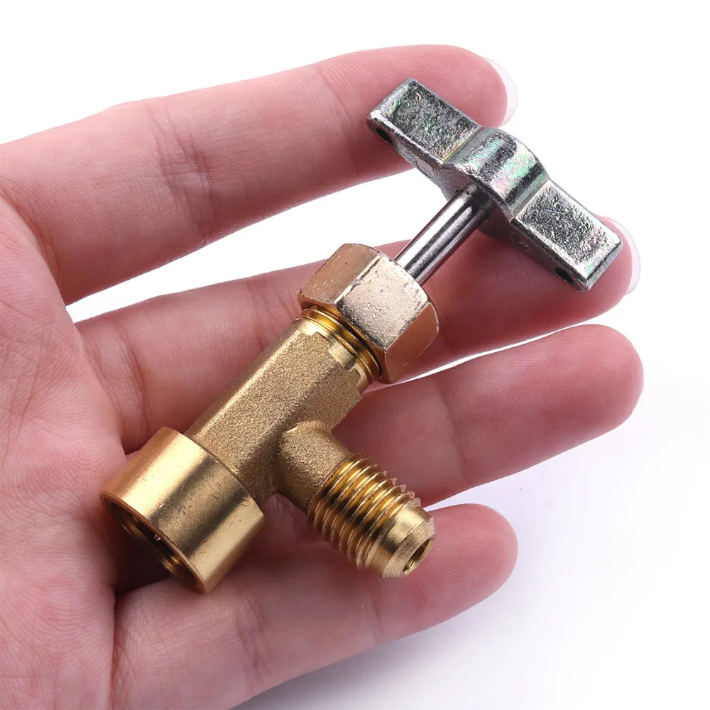 1 Pc Refrigerant Tap Copper Opener Dispensing Valve Tool 1/2 Opener