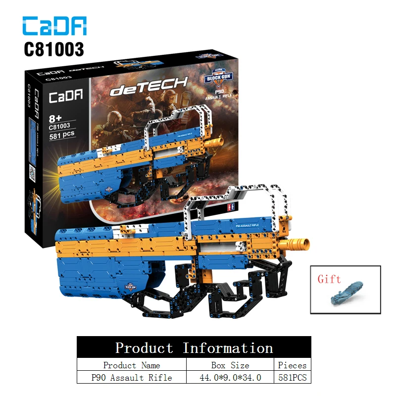 SWAT Emission Revolver Pistol Power GUN technic Arms Model Assembled Brick Set Weapon Legoings Compatible boy Toy Building Block