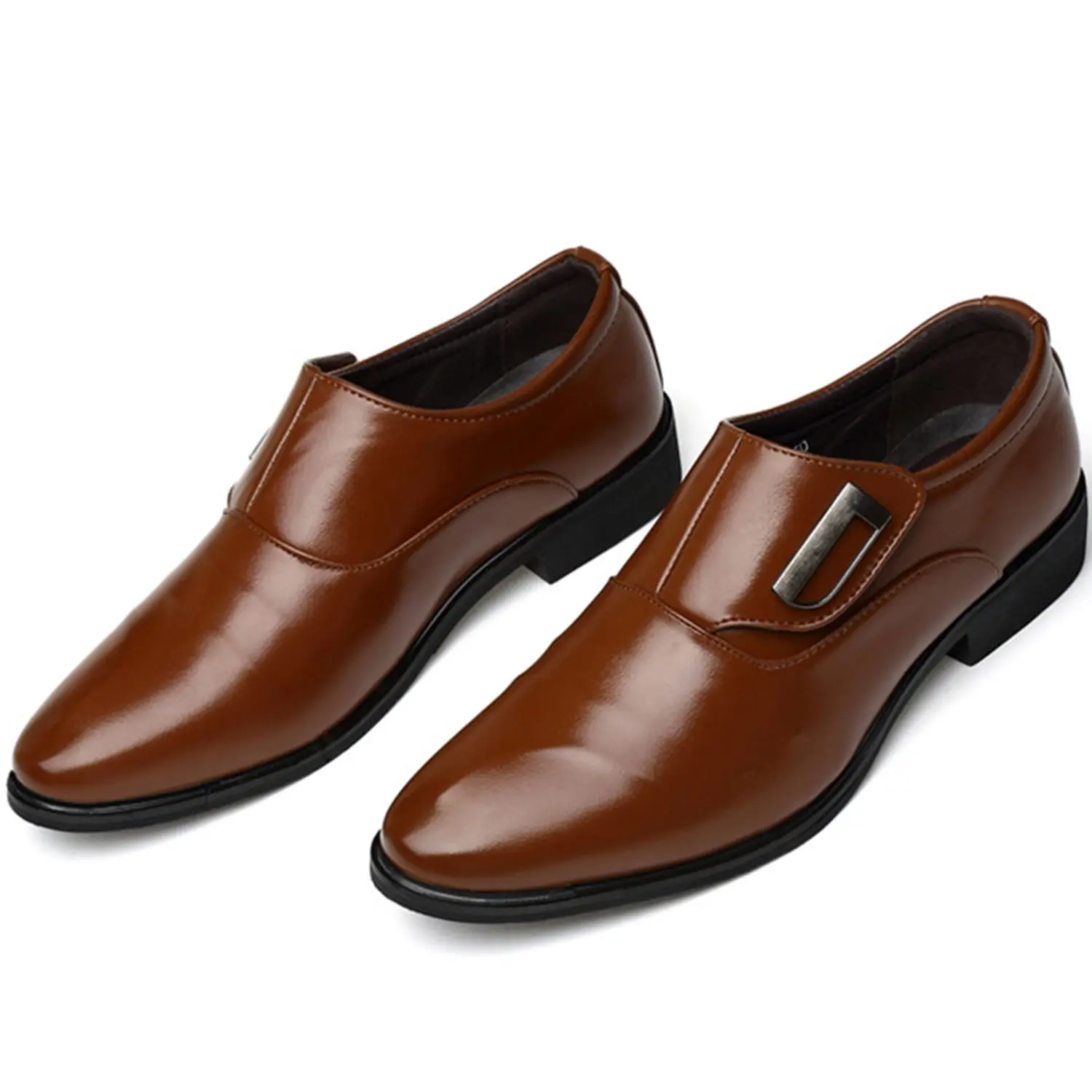FGGS/Новинка; модная мужская обувь в британском стиле с острым носком; свадебные деловые кожаные модельные туфли; летние туфли на плоской подошве; мужские оксфорды; Ca