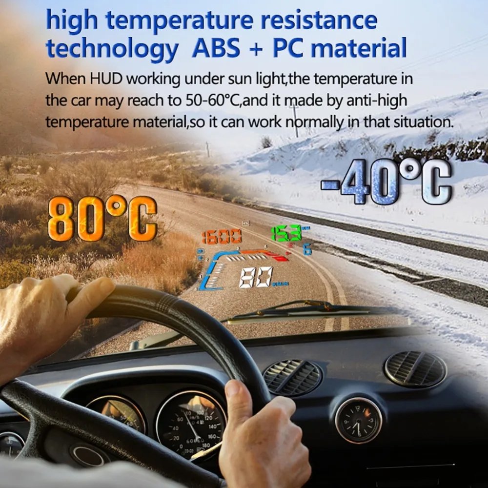 5," Q700 автомобиля HUD Дисплей Универсальный OBD2/EUOBD автомобиля gps превышение скорости Предупреждение Системы