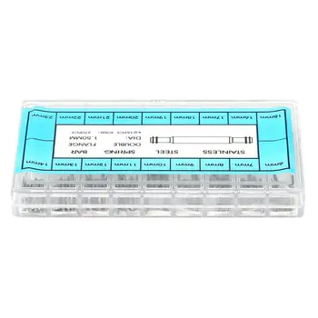 

270Pcs 6-23mm Watch parts Spring Bars Strap Link Pins Watch Strap Fixed Axis Surface Shaft Steel Tool Sets Watch Tools