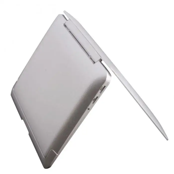 Модные женские зеркала для макияжа Mirrorbook Air Mini Novel Makeup Mirrorbook MacBook Air Shaped Cosmetic Pocket Compact(серебристый) FM88