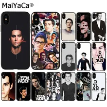 MaiYaCa Dylan О 'Брайен волчонок крутой ТПУ Черный чехол для телефона чехол для iphone 11 pro 8 7 66S Plus X XS MAX 5S SE XR чехол