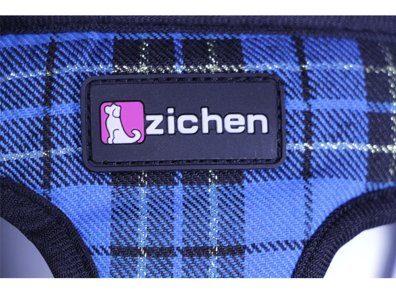 Zichen поводок для собак, поводок для маленьких и средних собак, джинсовая атласная сетка, уплотненная Регулируемая пена, удобная ручка, прочная, 3 цвета
