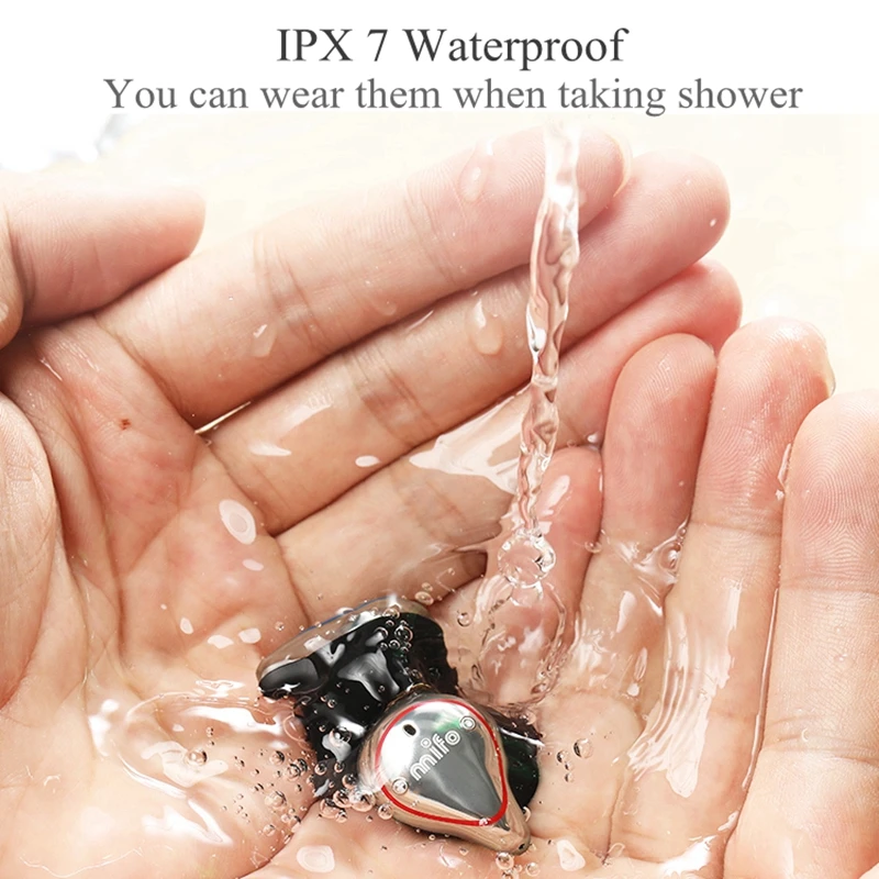 Bluetooth 5.0 True Wireless Earbuds waterproof Bluetooth Earphone Sport 3D Stereo Sound Earphones with Charging Box for Phone