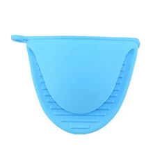 Горячая Кухня силиконовые термостойкие перчатки зажимы изоляция антипригарные противоскользящие горшочки держатель зажим для приготовления выпечки прихватки