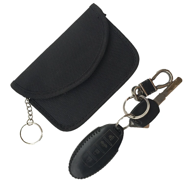 QuickDone Faraday Ключи хранения вытяжное кольцо сумка RFID блокатор сумки FOB сигнала