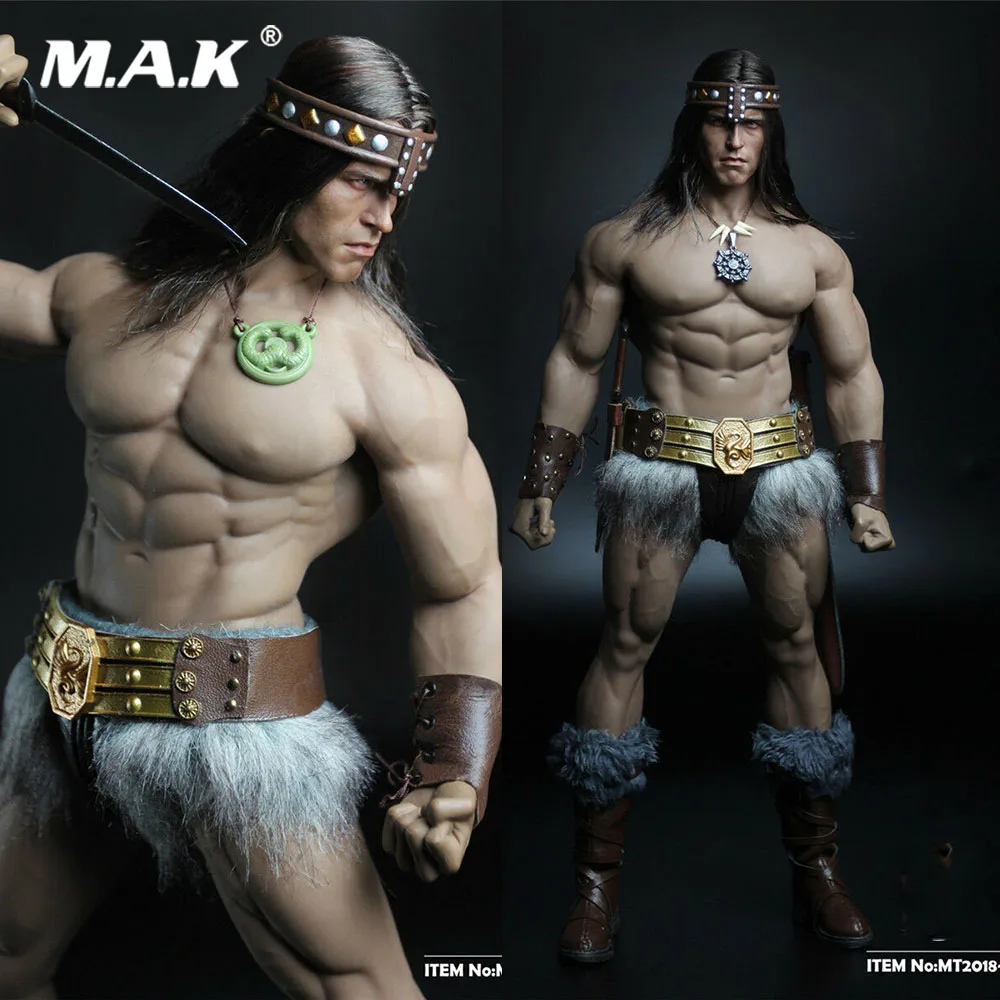MR.TOYS 1//6 Soldier Conan the Barbarian Head Carving Costume Group Clothing Set