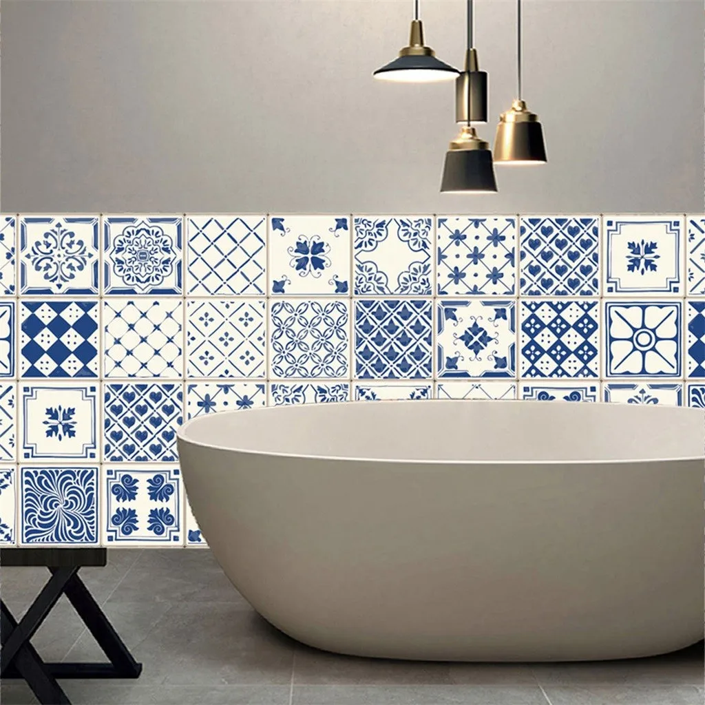 

1 PC Wall Sticker 20 x 100 cm Tile Cabinet Wallpaper Mobile Creative Wall Affixed With Decorative Wall Window Decoration