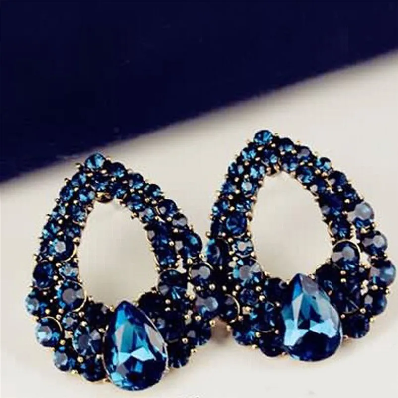 2018 Fashion earrings for women Perlas New Girls Earrings Wedding Jewelry for gift Brincos Bijoux Femme J06#N (2)