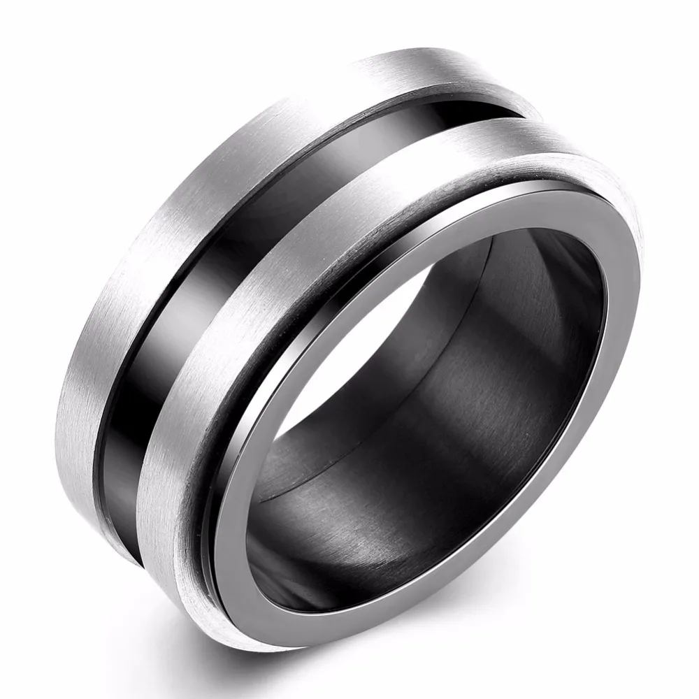 YuanYaxc personalized jewelry accessories high end men's ring titanium
