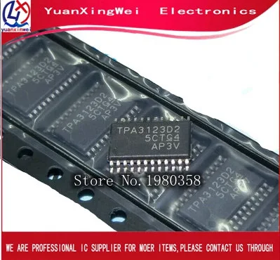 New original 10PCS TPA3123D2PWPR TPA3123D2 HTSSOP24 IC-in Replacement
